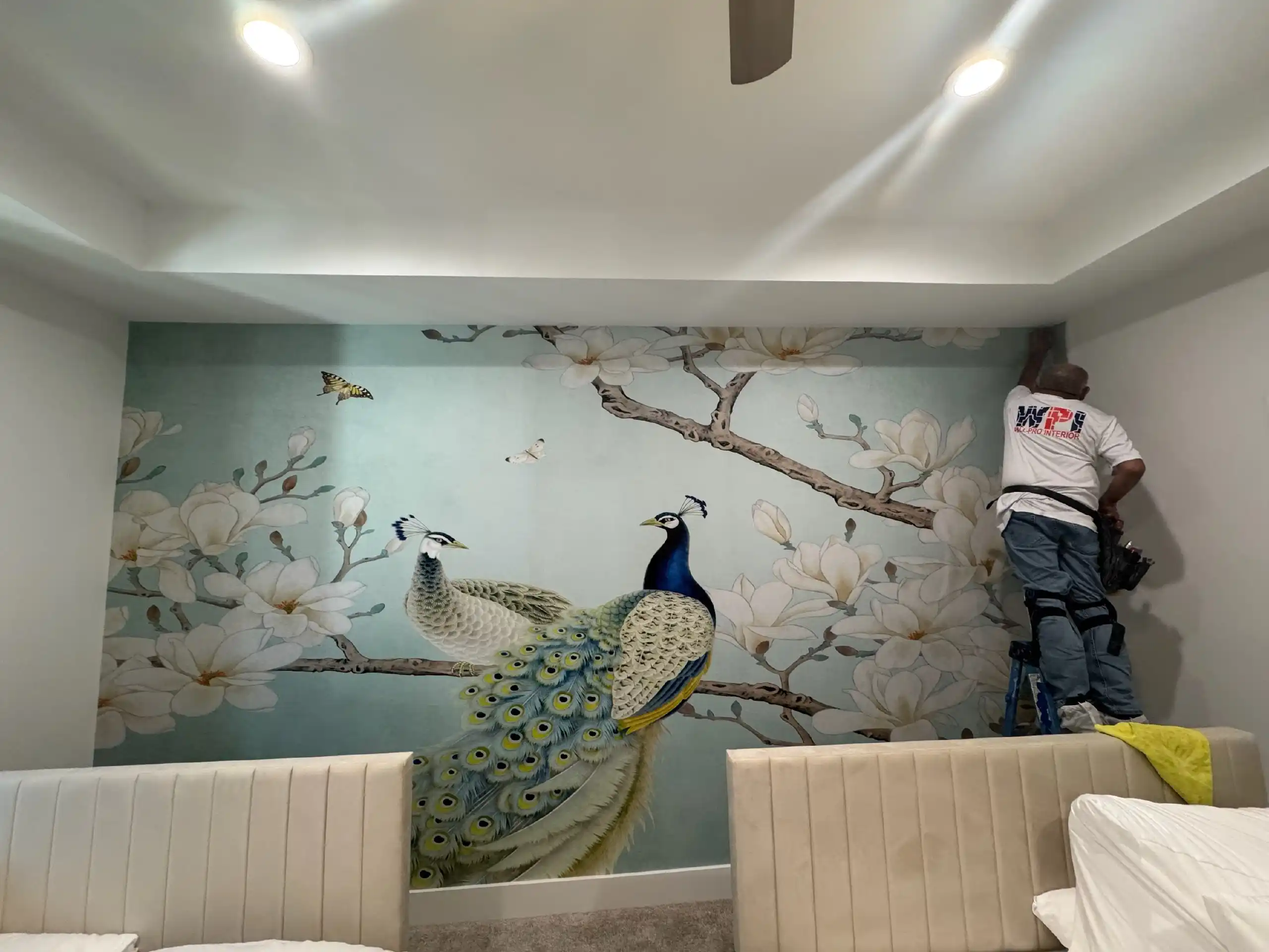 Wallpaper installation process Antioch